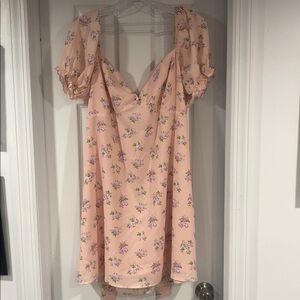 New Altar'd State Blush Floral Dress XL